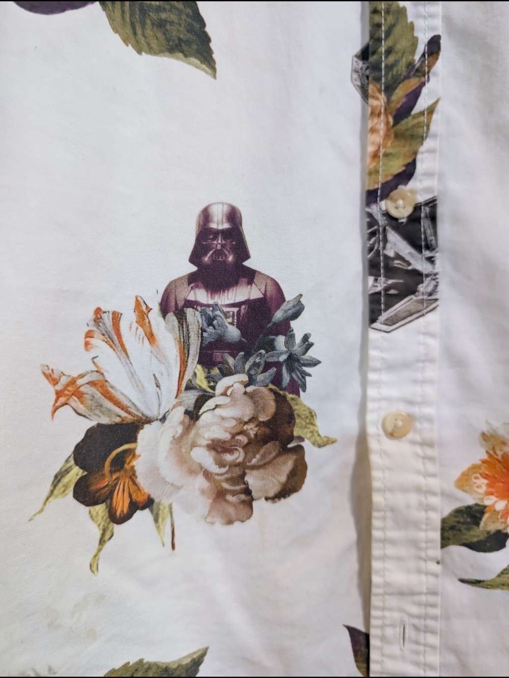 Star Wars Hawaiian Button-Up Shirt